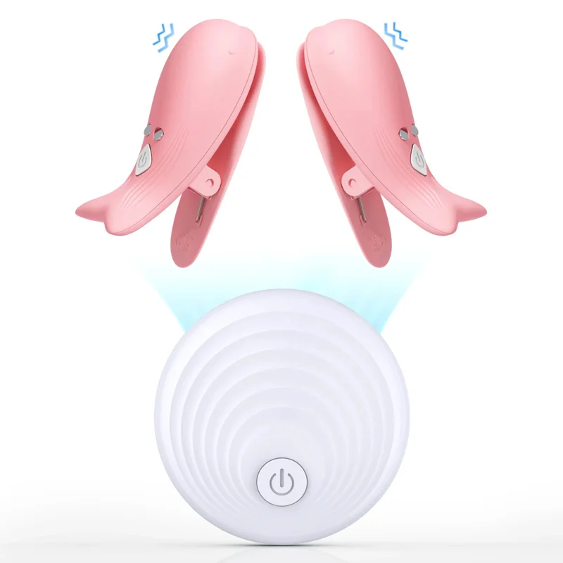 ألعاب للنساء الأزواج الحلمة هزاز تهتز المشبك تدليك الثدي الإناث الاستمناء تحفيز البظر ألعاب الكبار الجنس #4