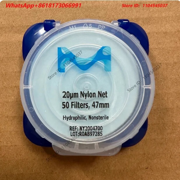 Merck Millipore 47mm 20um Nylon Mesh Filter Membrane NY2004700