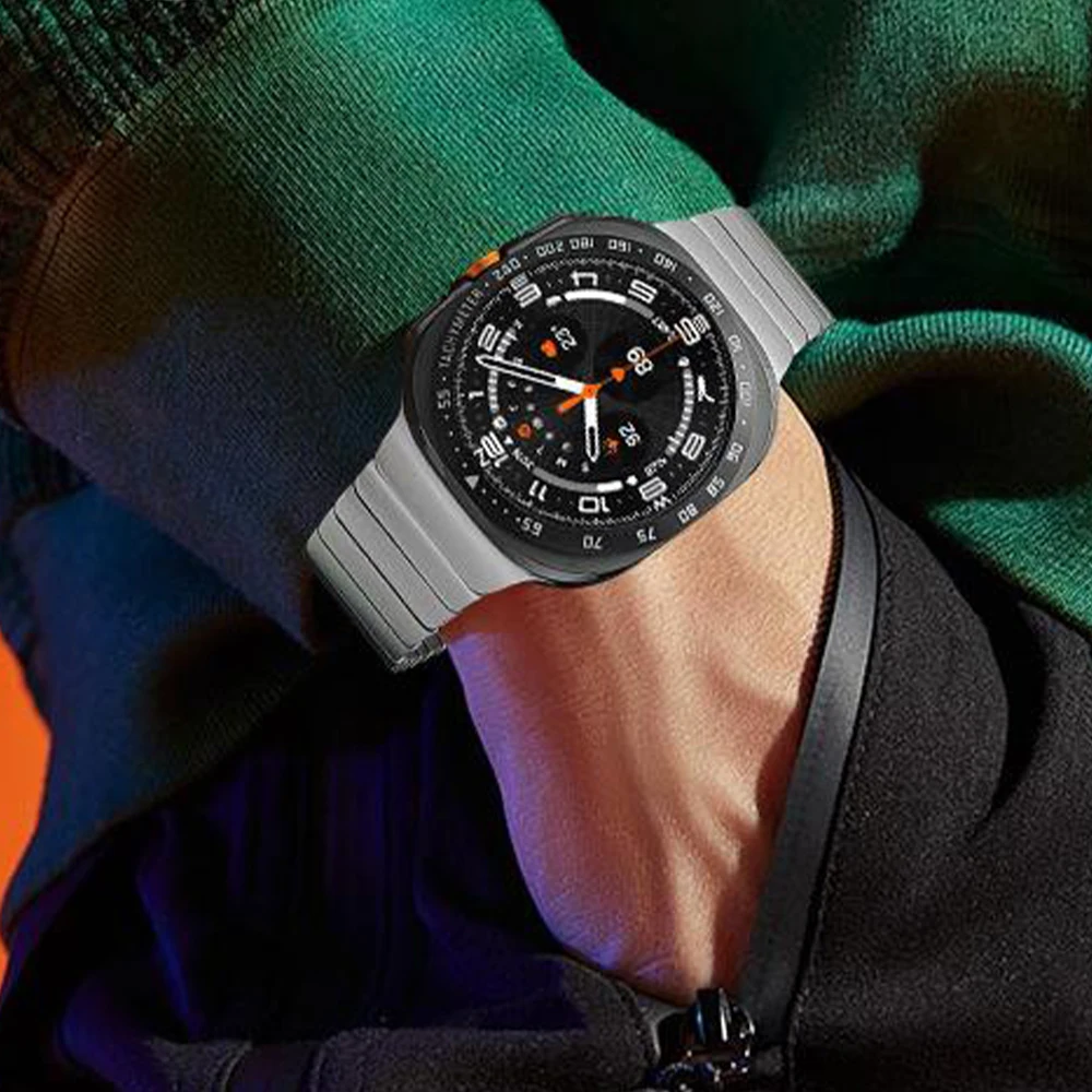 Stainless Steel Magnetic Band for Samsung Galaxy Ultra MEN Wristband Bracelet Replaced Accessories for SAMSUNG GALAXY ULTRA 47MM