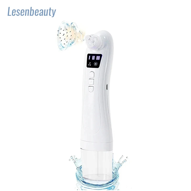 

2025Blackhead Remover Pore Vacuum Face Cleaner Electric Pimple Acne Black Head Removal Rechargeable Water Cycle Black Dot Remove