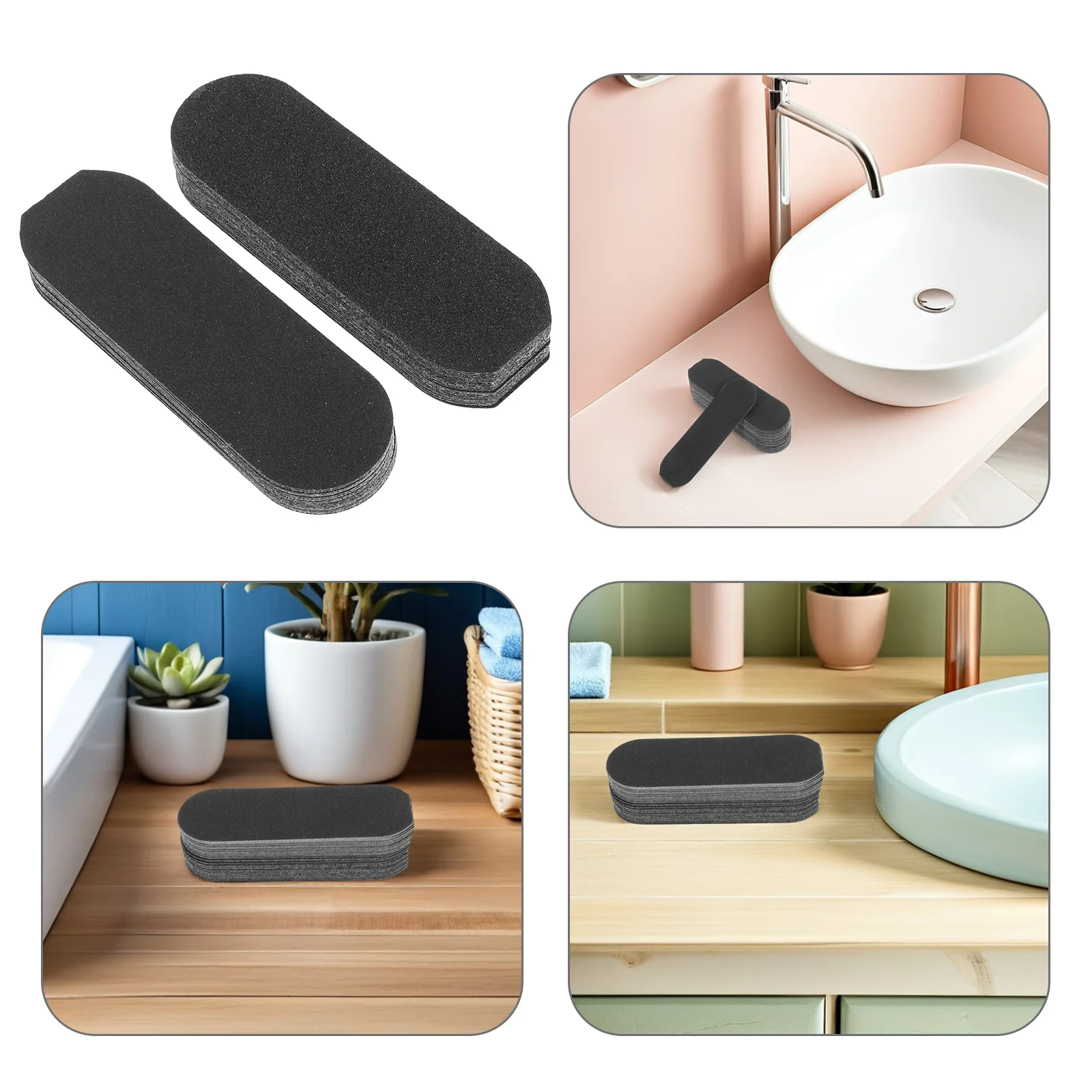 

50Pcs Foot Care Tools Replacement Pads Large Coverage Grit Refills for Hard Skin Removal Calluses Dead Skin File Pedicure