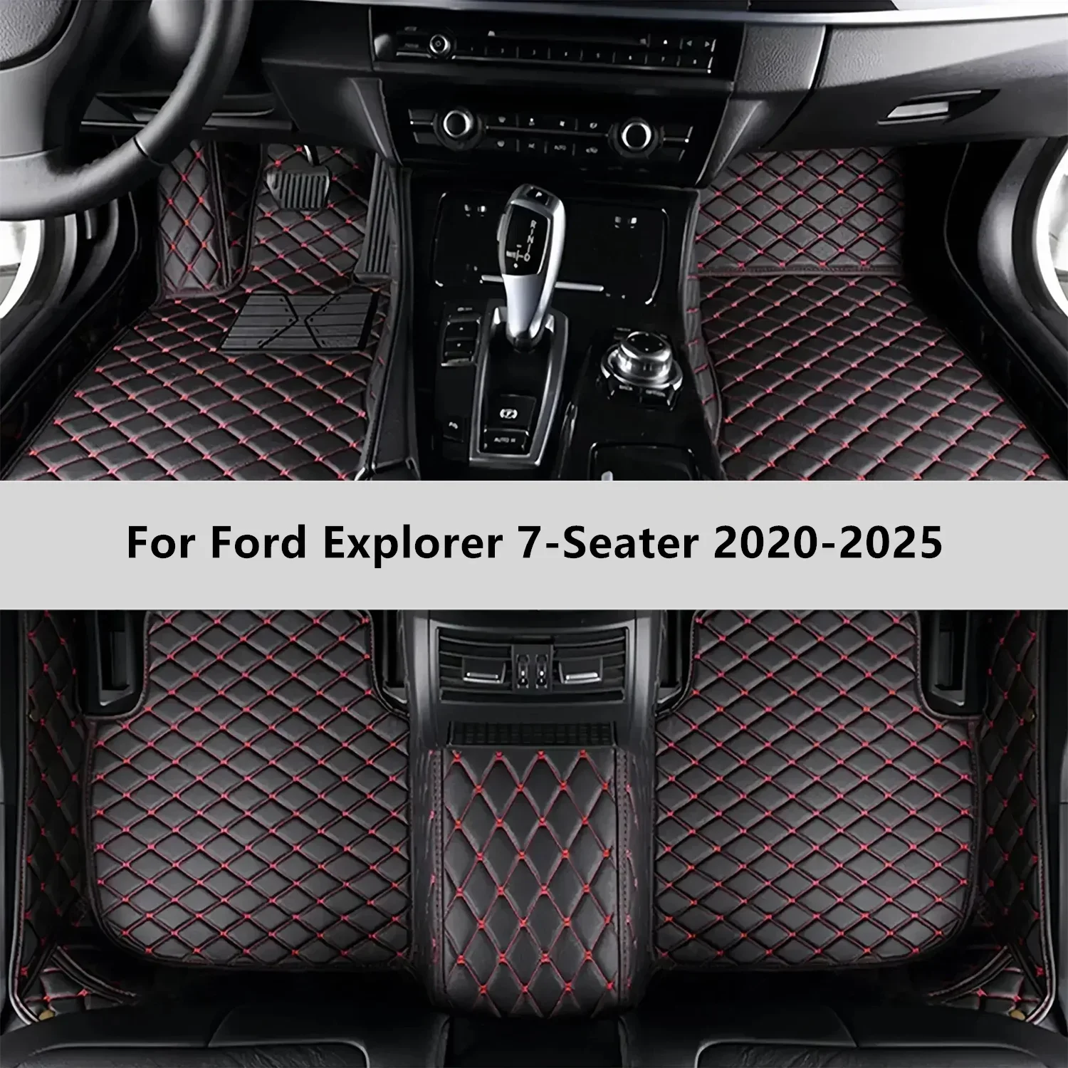 

Custom Car Floor Mats For Ford Explorer 7-Seater 2020-2025 Floor Mat Car Mat Accessories Interior Accessories