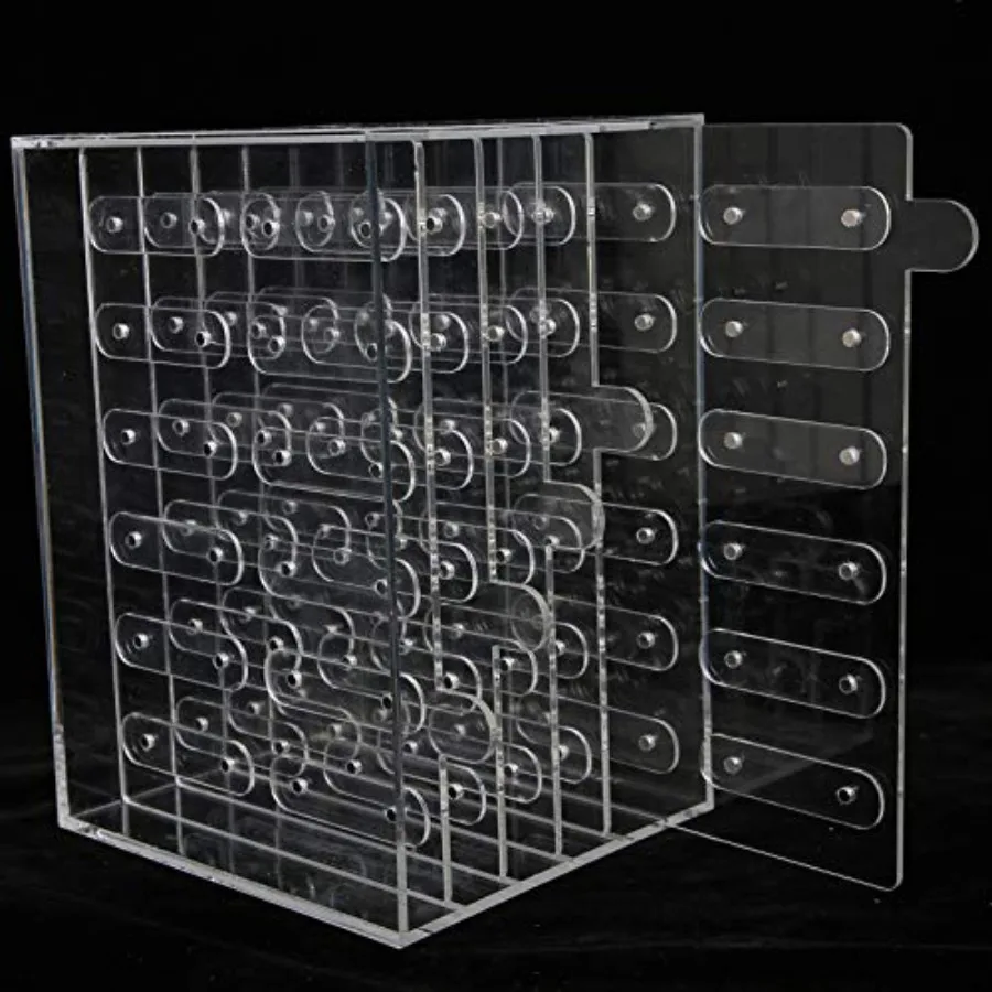 

Transparent Acrylic Nail Art Display Stand for Desktop Use in Beauty Salons Stylish and Functional Nail Art Tools Accessories R