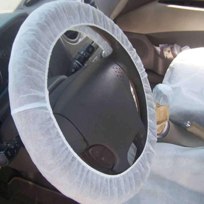 Disposable Car Seat Covers Non-woven Fabric Car Dust Kit Universal Waterproof Care Cleaning Repair Protective Cover for Car