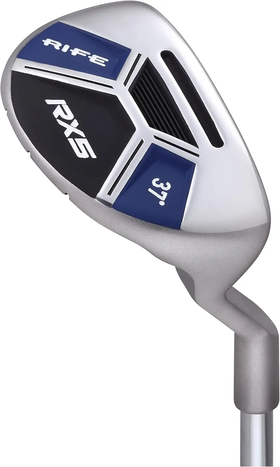 

Right Handed Golf Chipper 37 Degree Tall Men +1 Inch Longer Wide Sole Low CG Head Firm Steel Shaft Rubber Grip