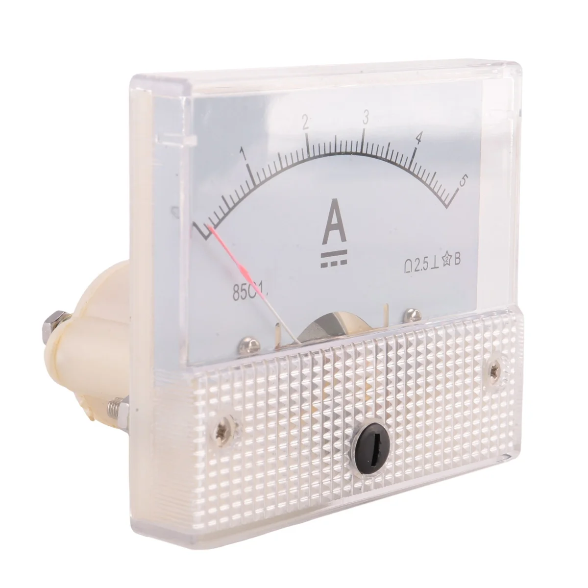 ABMO 85C1-A アナログ電流パネルメーター DC 5A AMP 電流計
