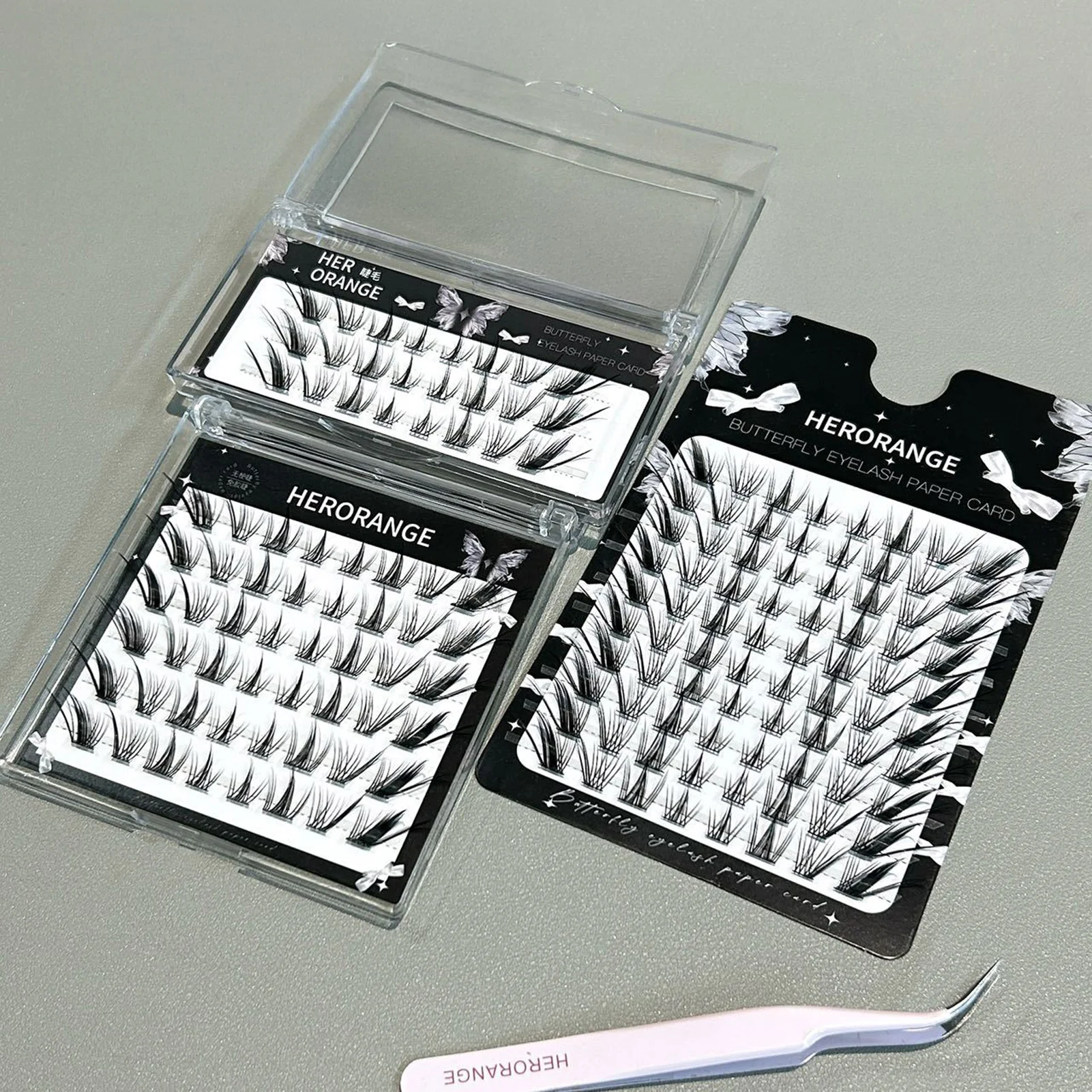 Faux cils naturels Cosplay, queue d'oeil allongée, Style renards individuels, Extension de faux cils Anime pour le maquillage quotidien et la fête