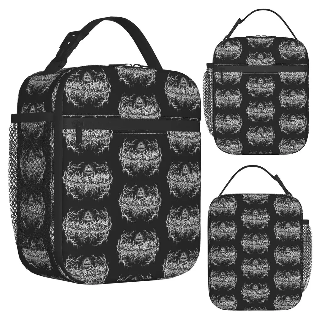 We've Been Trying To Reach You About Your Car's Extended Warranty Death Metal Logo Insulated Lunch Bag Food Boxes Lunch Box Tote