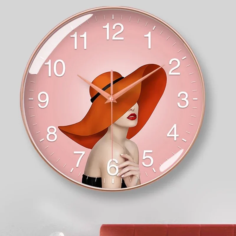 Art Mural Wall Clocks Luxury Restaurant Minimalist Design Silent Wall Watch Bedrooms Creative Reloj De Pared Home Decoration