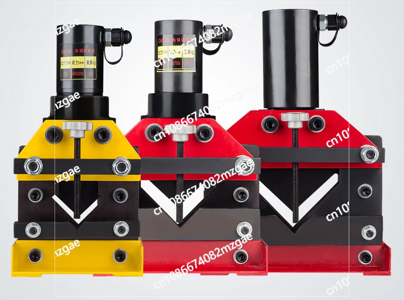 

Гидравлический штамповочный стальной резак CAC-60/75/110, электрический станок для резки железа с разъемным углом