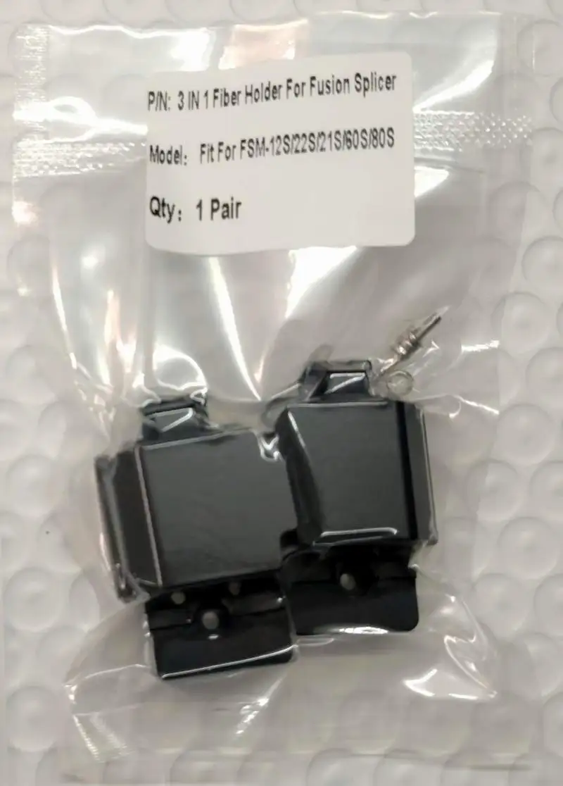 Soporte de Fibra 3 en 1/Puños de Goma/LED de Repuesto para Fusionadoras de Fibra Fujikura FSM-60S/61S/62S FSM-22S/21S FSM-70S FSM-18S/17S