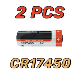 2PCS Original New For EVE CR17450 Lithium Manganese Battery 3V Water Meter Flow Meter PLC Battery
