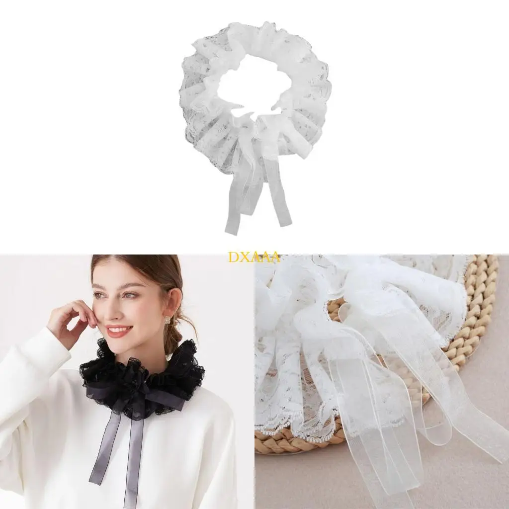 dxaa-retros-renda-decorativa-colarinho-plissado-destacavel-make-up-colar-noite-para-festas-e-casamentos