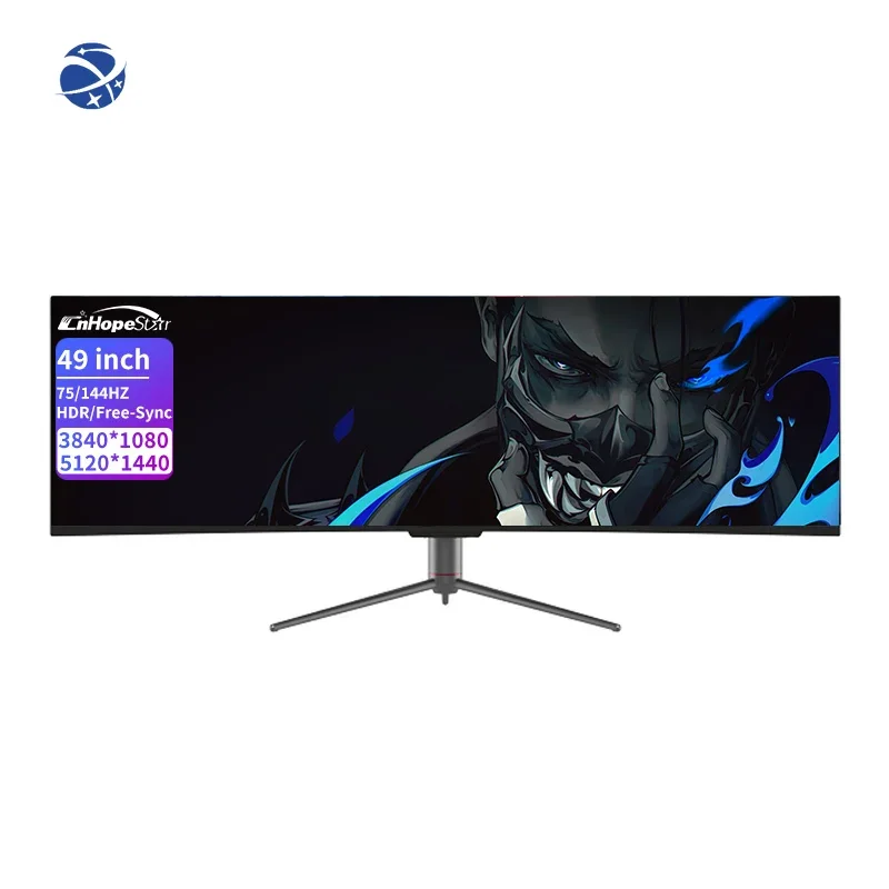 Hot Selling OEM/ODM 39'40'44'49inch Wide Curved Anti-Blue Light Gaming  2K 4K With LED Light