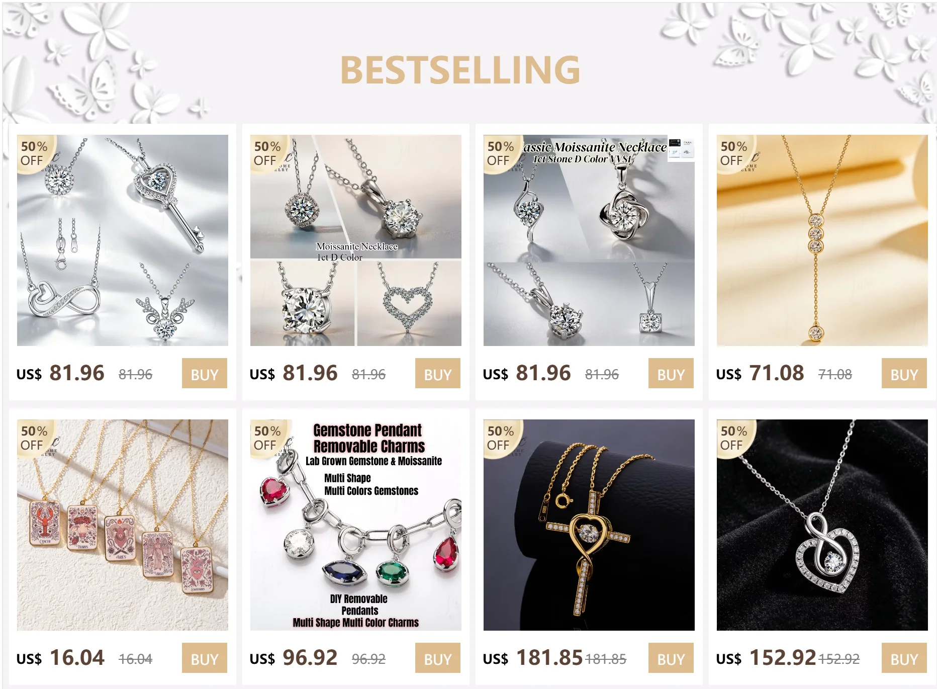 12 Sternzeichen Anhänger Halskette Unisex Design Tarot Schmuck Trendiges Geburtstagsgeschenk für Sie Einzigartige Kollektion im Angebot Großhandelspreis – Detail 1