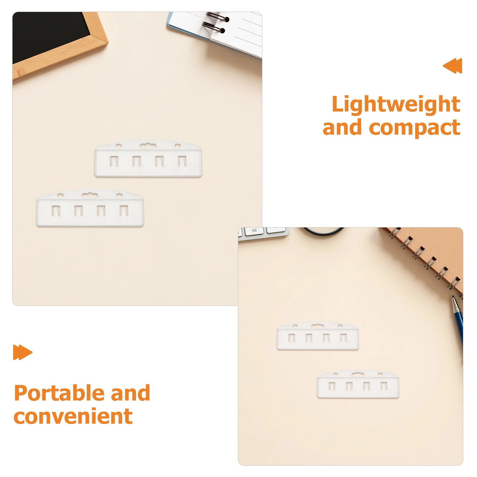 25 قطعة حامل شارة شفاف صلب واضح بطاقة الهوية حامي لمؤتمر المكتب الضرب الائتمان القابض تمرير المنظم كم