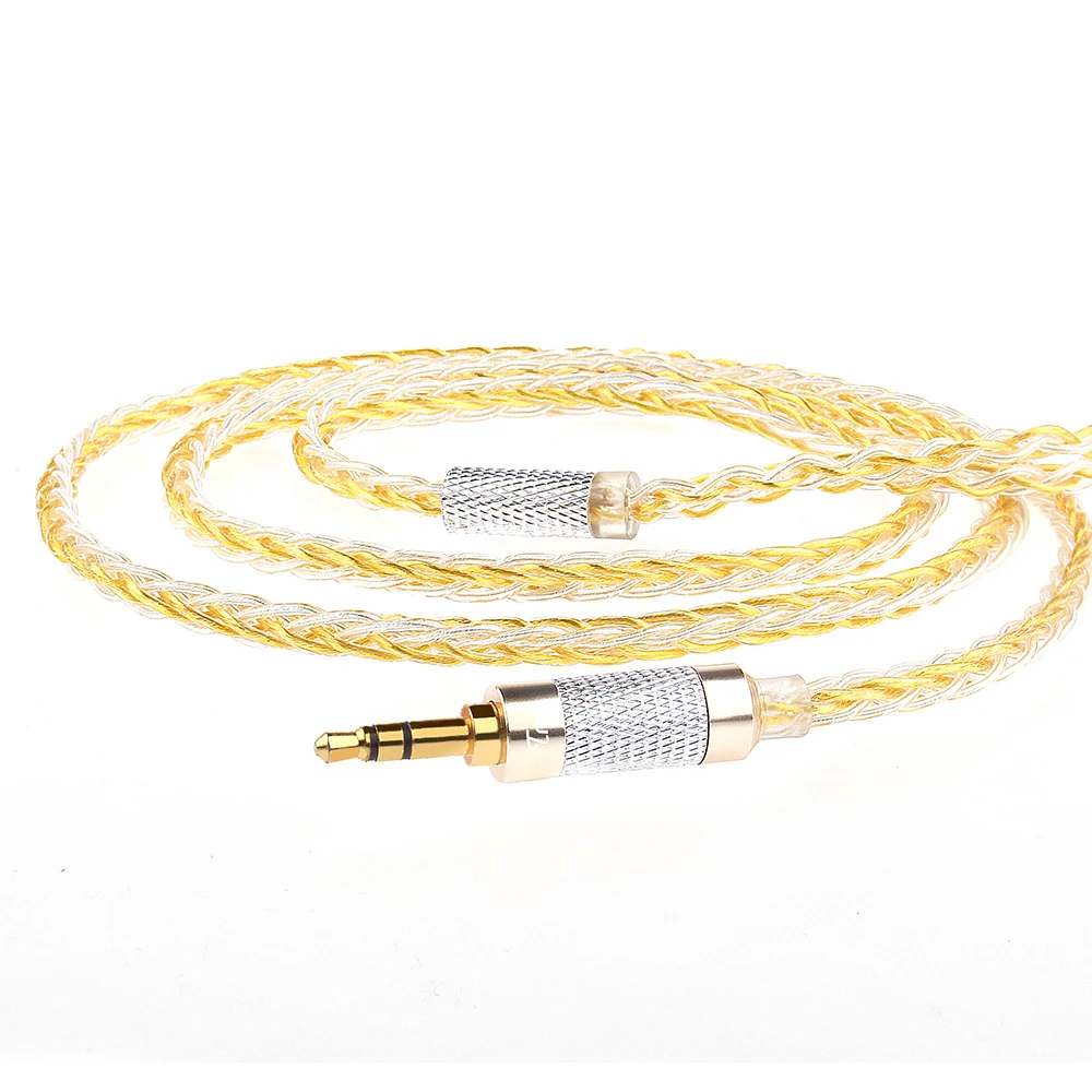 TRN TC 이어폰 케이블, TRN Conch ST7 VX PRO + 용 분리형 케이블, 8 코어 업그레이드