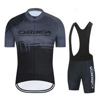 Hiru-Conjunto de Ropa de Ciclismo para hombre y mujer, Maillot transpirable con tirantes y pantalones para bicicleta de montaña, 2025