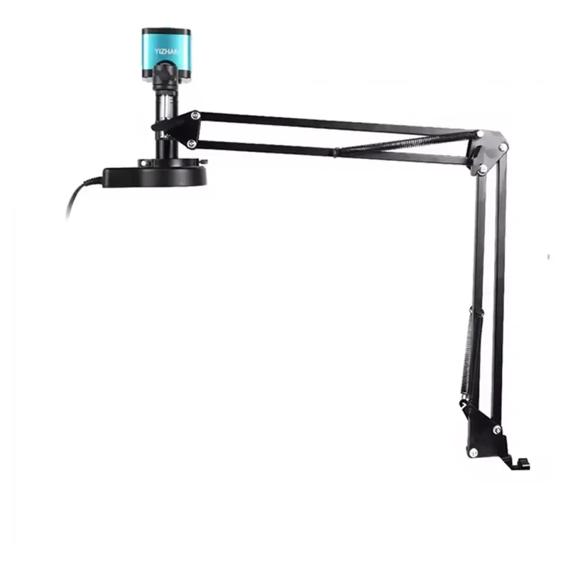 Hot Sale Yi Zhan Recording 48MP 4K Video Record Microscope Arm Stander with 150X Lens and LED Light