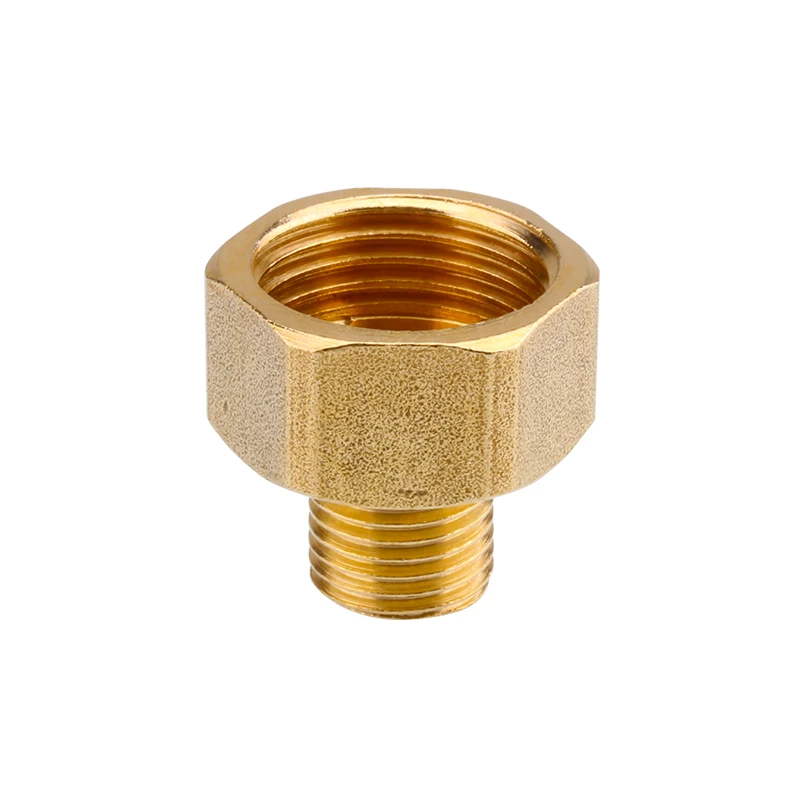 1 Pcs Brass Pipe Hex Nipple Fitting  1/8'' 1/2