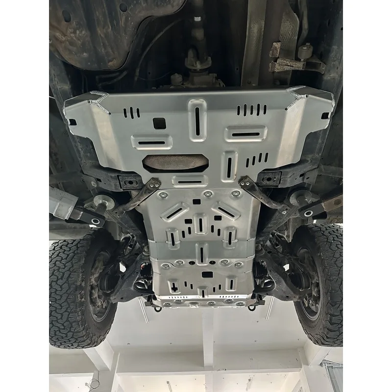 Maßgeschneiderte Herstellung eines langlebigen Bodenschutz-Kits aus Aluminium-Magnesium-Legierung für Toyota Land Cruiser 120