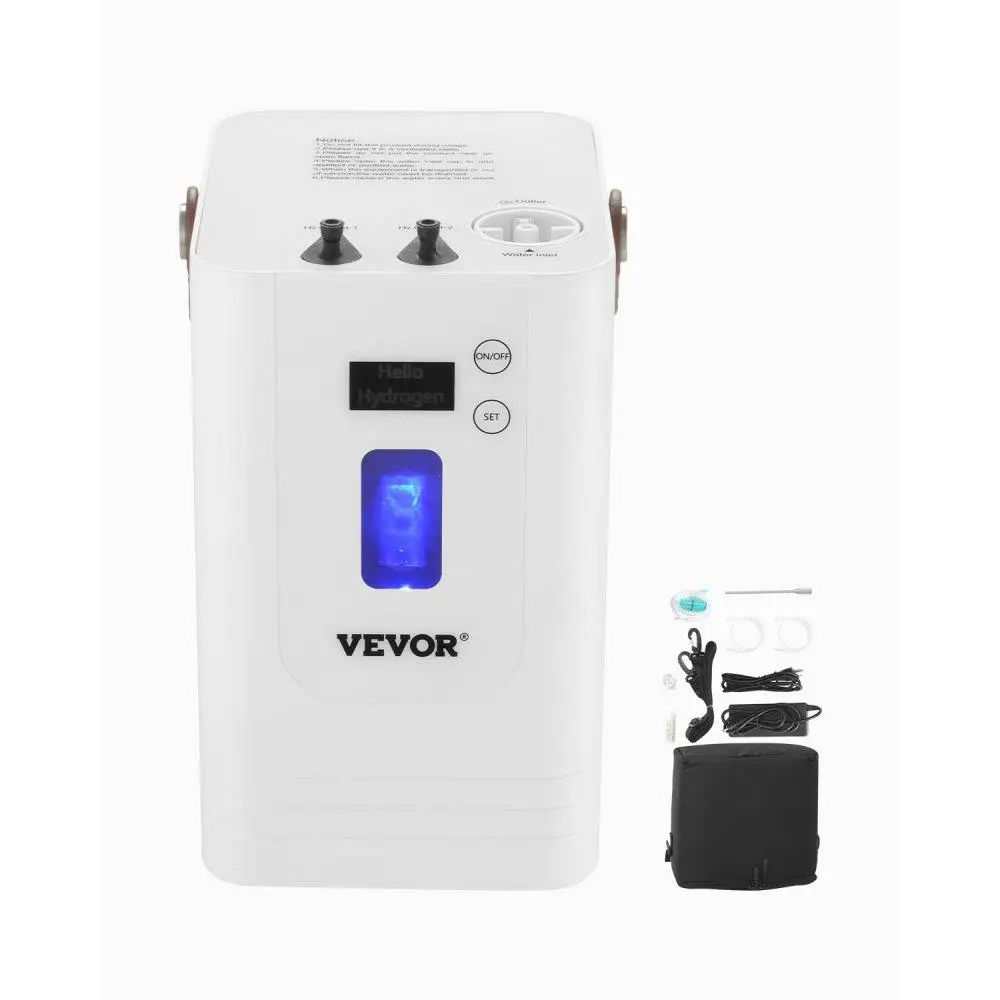 

High Purity 99.99% Hydrogen Inhalation Machine HO Separation 450ml min 3 Port