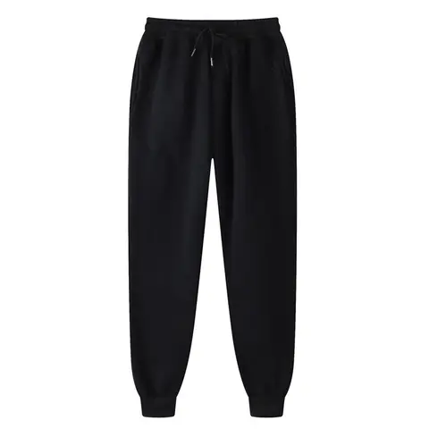 Pantaloni da jogging in pile bianco Uomo Activewear Pantaloni sportivi grigi Pantaloni larghi all'ingrosso Pantaloni da jogging per uomo Pantalon Deportivo Hombre