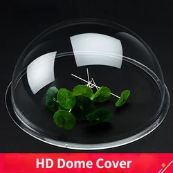 Dôme de caméra CCTV 3.1 pouces couvercle de protection en verre coque PC hémisphère couleur claire cupula de acrilico