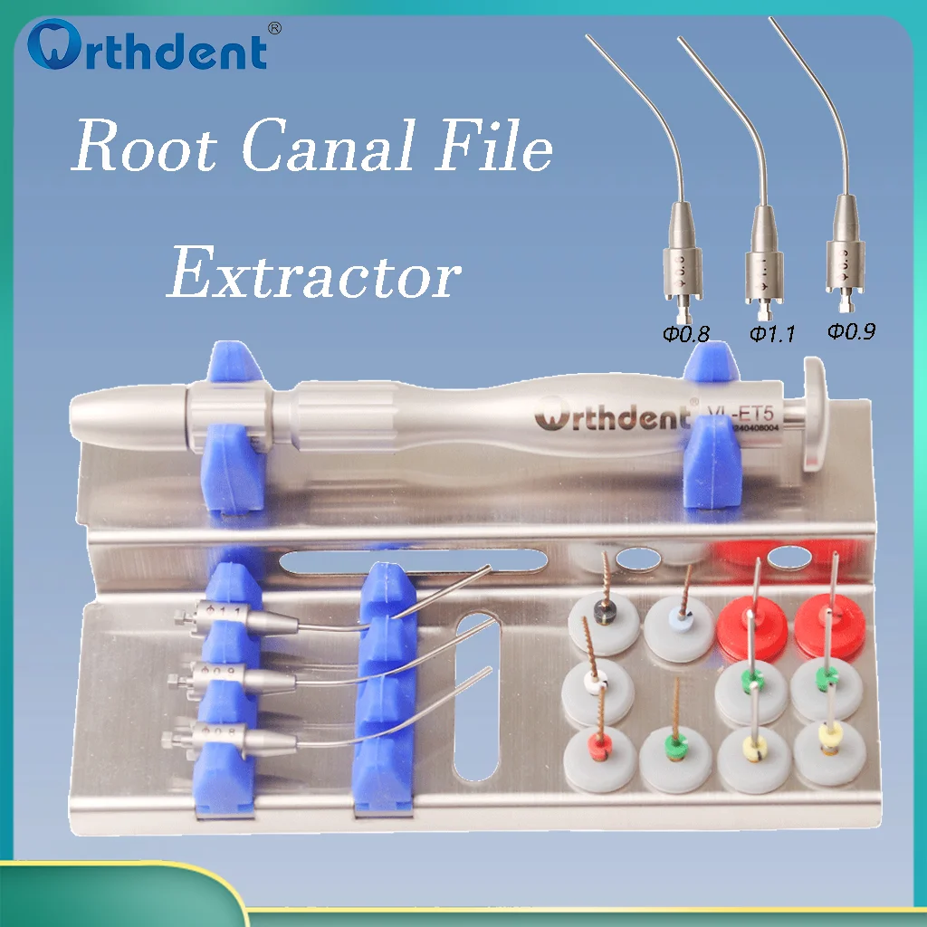 1Set Dental Endo Files Removal Extractor Broken Root Canal File System Remover Kit For Endodontic Treatment Dentistry Needle Tip