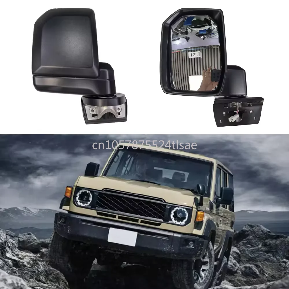 Door Rear-View Side Mirror Replacement Kit for 1984-2023 Land Cruiser 70 Accessories LC76 LC70 LC79 view 3