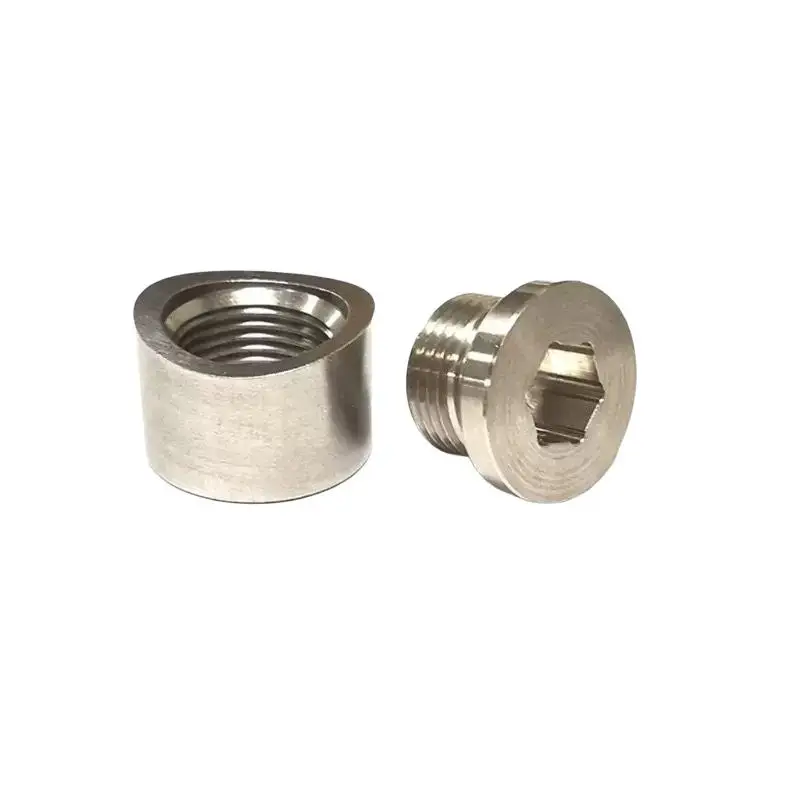 NEW Thread Oxygen Sensor Bung Stainless Steels Plug Wideband Nut Fitting Weld M18x1.5 Car Accessories