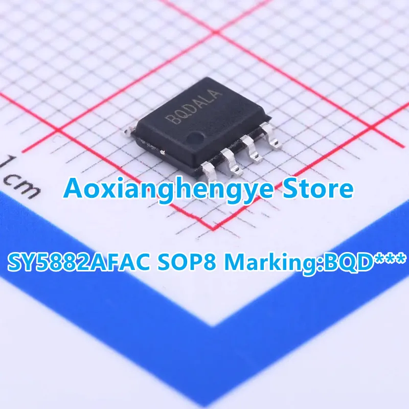5PCS SY5882AFAC SOP8（Marking：BQD）7GHz, 1:2 CML FANOUT BUFFER/TRANSLATOR WITH INTERNAL I/O TERMINATION