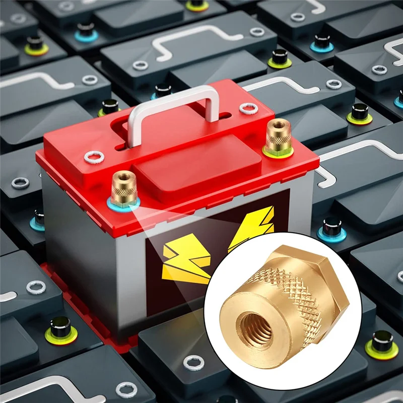 Battery Terminal Connectors,Battery Post Terminals,For M8 Top or Side Terminal Charging Posts,Battery Cable Terminals