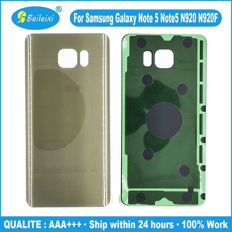 

For Samsung Note5 N920 N920F N920A N9200 N920K Battery Cover Door Back Housing Rear Case Protective Battery Back Cover