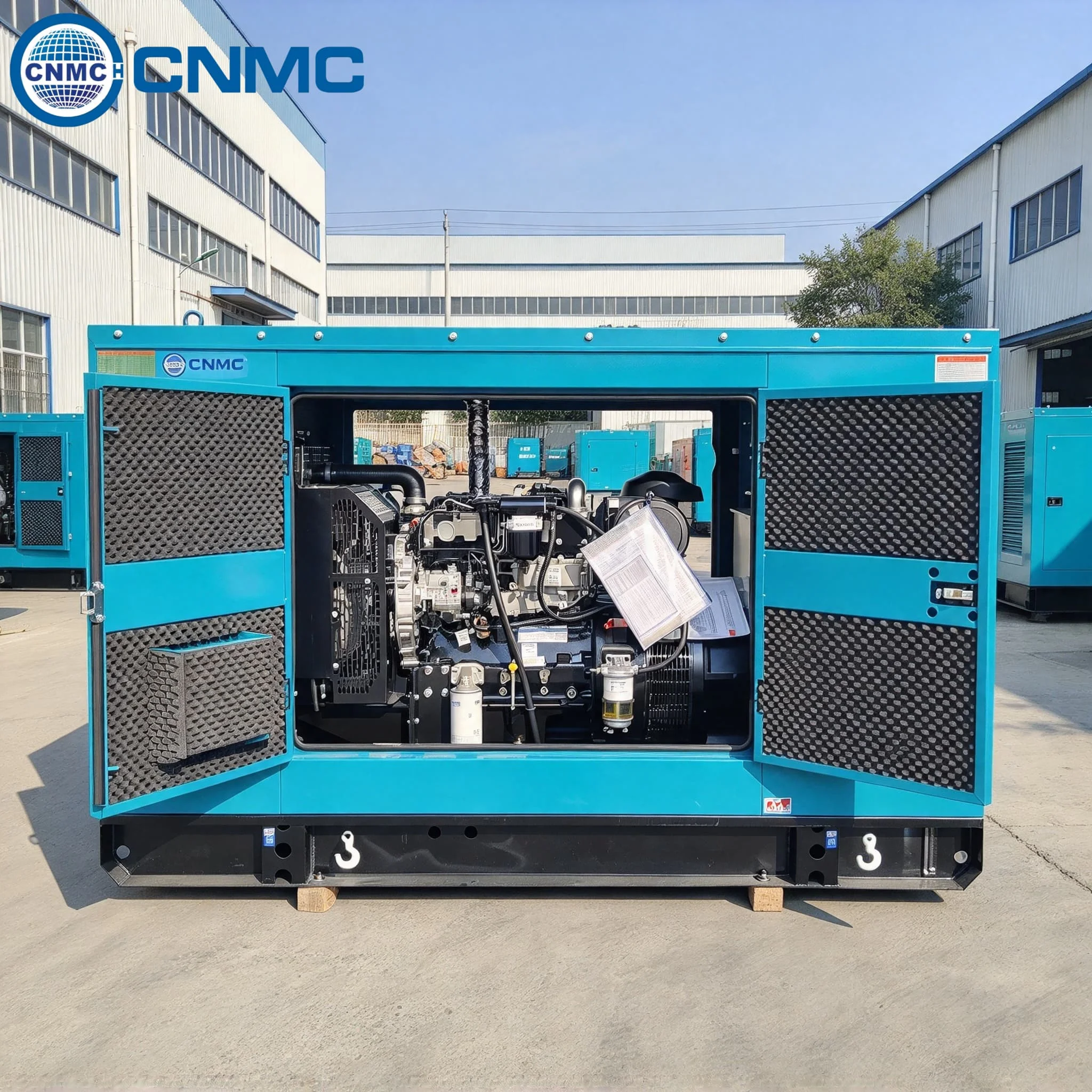 25KVA 37.5KVA 62.5KVA 100KVA Silent Diesel Generators 380V Three Phase Generator Customizable 50HZ Data Center CE UL Certified