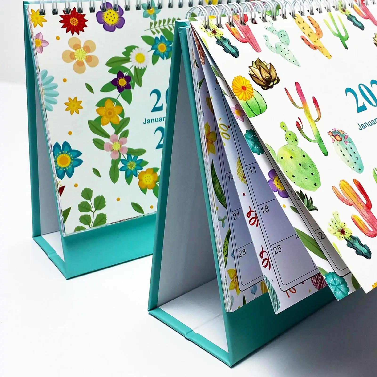 أجندة مكتبية /رزنامة مكتبية 2026-2027 مخطط شهري يومي أسبوعي جمالي 2026-2027 تقويم مكتبي لتخطيط جدول الأعمال للمواعيد المنزلية #4