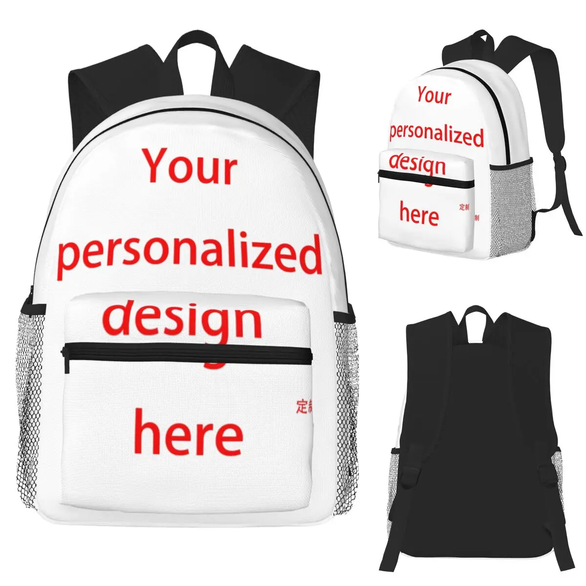 

Customized Custom Student Backpack School Bag Hiking Travel Daypack for Boys Girls Fashion Bookbag Shoulder Bags