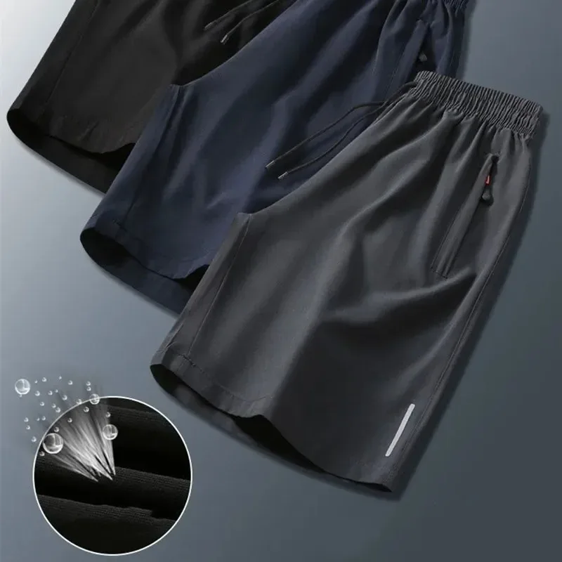 Exquisite Functional Sports Running Shorts Fitness Training Men's Quick Drying Ball Knee Length Pants Outdoor Jogging Sportswear