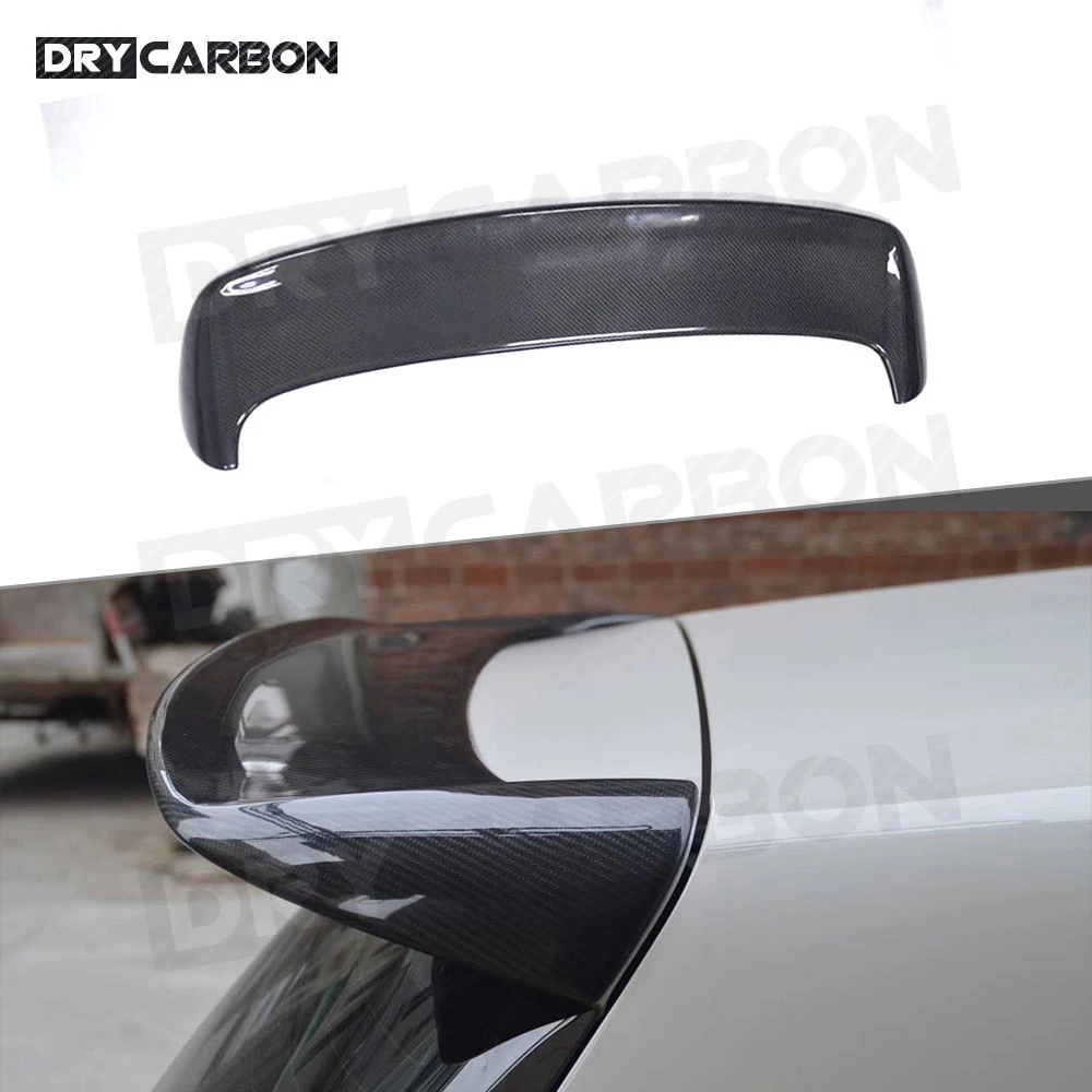 

Dry Carbon Fiber R Style Rear Roof Spoiler Boot Lip Wings for VW Golf 6 VI MK6 Standard 2010-2013 Not For GTI R FRP Spoiler