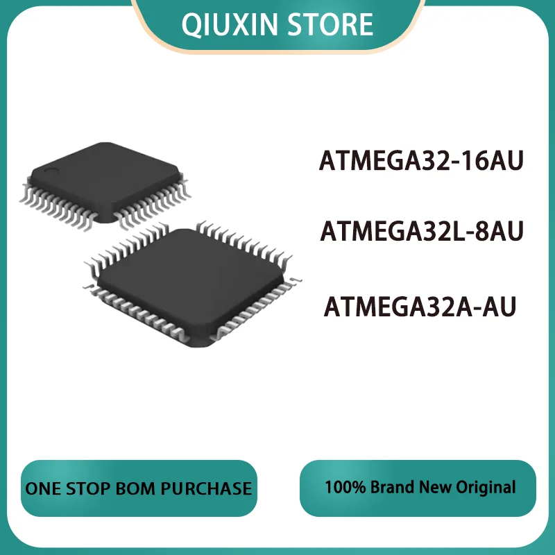 100% Новинка ATMEGA32A QFP44 ATMEGA32L-8AU  ATMEGA32A-AU ATMEGA32-16AU чипсет