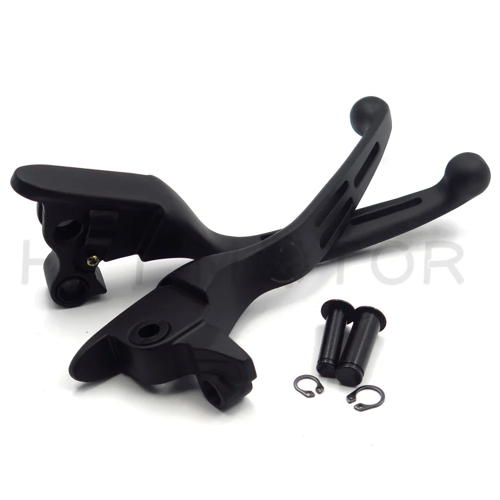 Brake Clutch Hand Lever For Harley Davidson 08-13 Touring 2014-Later FLHR and FLHRC Chrome/Black Motorcycle Parts
