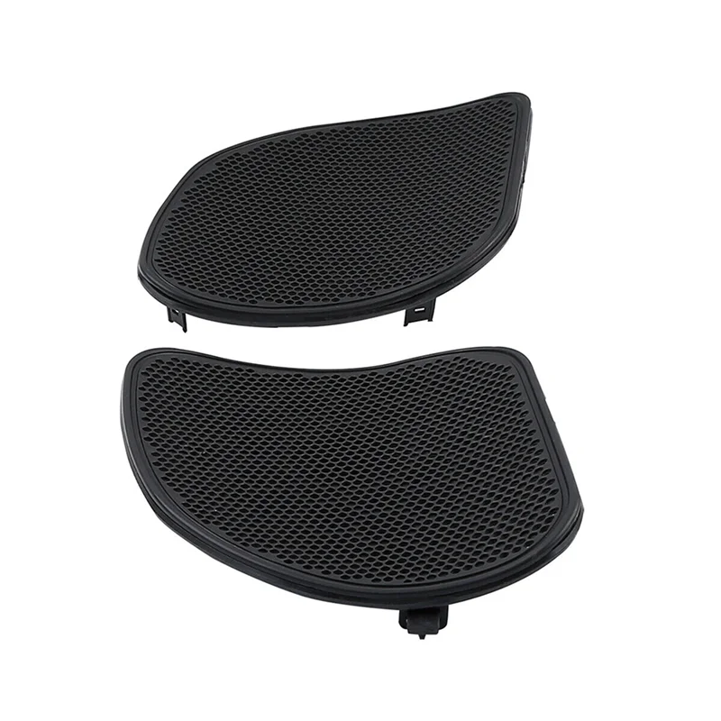 

2X Front Fairing Speaker Mesh Grill Covers Trim For Road Glide FLTRXS 15-Up