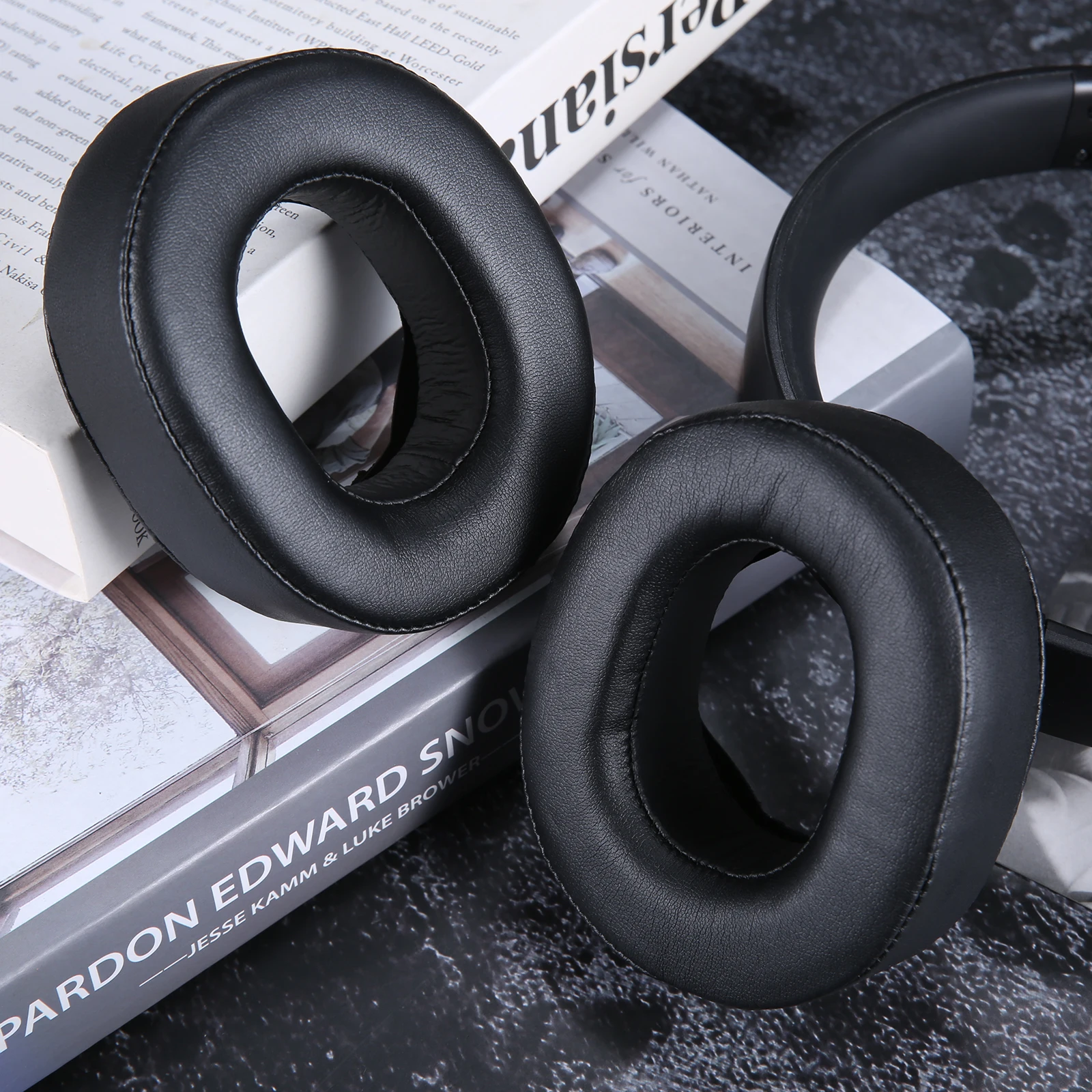 2 pezzi/paia accessori di ricambio per auricolari, copertura protettiva di ricambio per auricolari, per auricolari wireless MDR-HW700 MDR-HW700DS