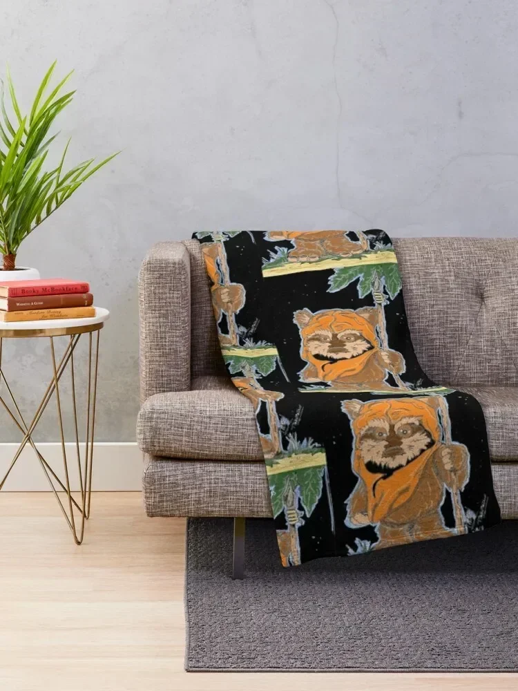 EWOK Throw Blanket Bed Fashionable Cute Blankets