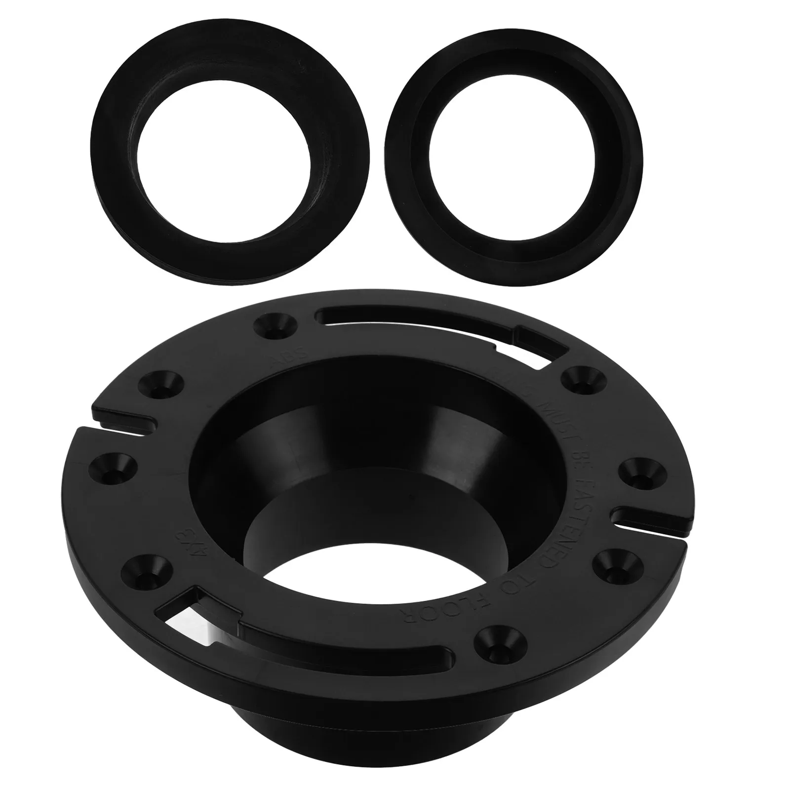 

1Set Toilet Seal Kit for Van ABS Material Sealing Performance Leakproof Toilet Bowl Flange Replacement