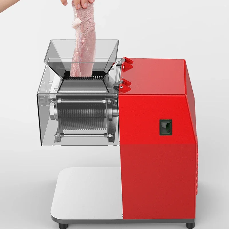 

Commercial Electric Meat Cutter Machine For Cutting Vegetable Shreds High Quality Desktop Meat Slicer