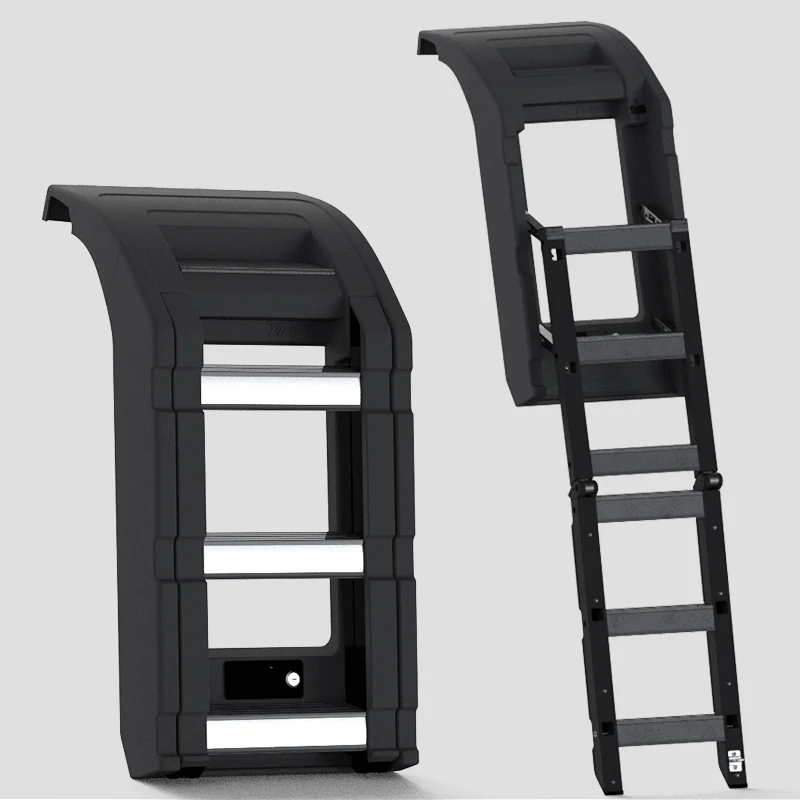 

Foldable Elevatable Protection Framework Car side Door Ladder Auto parts
