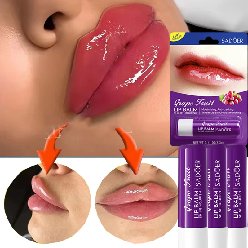 

Instant Lip Plumping Gloss Reduce Fine Lines Plumper Serum Exfoliating Lasting Moisturizing Liquid Nourish Sexy Beauty Cosmetics