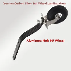 100cc Flight Model New Version Carbon Fiber Tail Wheel Landing Gear   For 100cc Gas RC Airplane Model