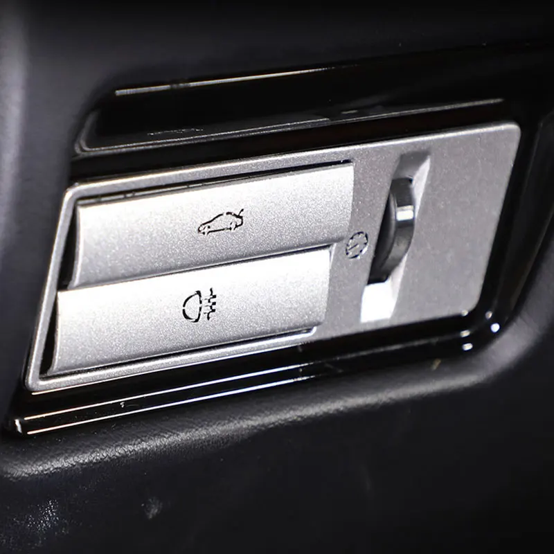 

Наклейка на кнопку переключения багажника для Jaguar XF XJ F-TYPE 2009-2015, из нержавеющей стали, серебристая, автомобильные аксессуары